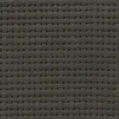 Dark gray stampa cannetta texture with a rectangular woven pattern, matte finish, and granular quality resembling embossed leather.